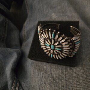Southwest Native American cuff bracelet